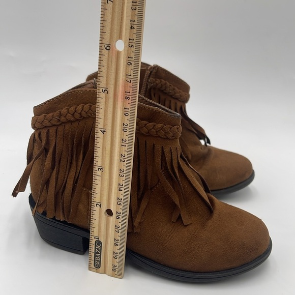 Paris Blues Brown Suede Boots – Kids Size 10 - Picture 10 of 13